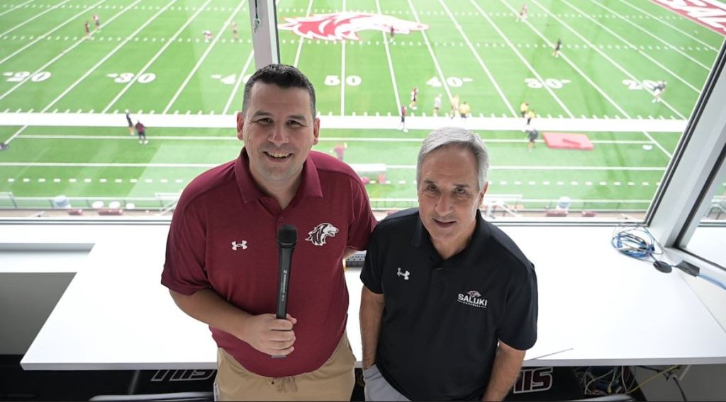 Carbondale connections helped new voice of SIU football develop