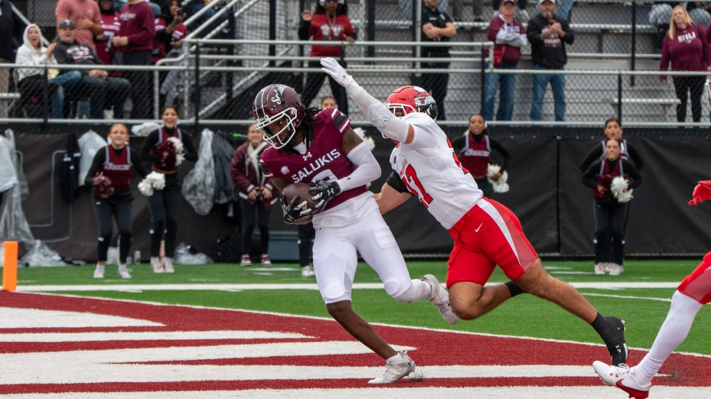 SIU receiver Clark stays the course, delivers when it matters&nbsp;most