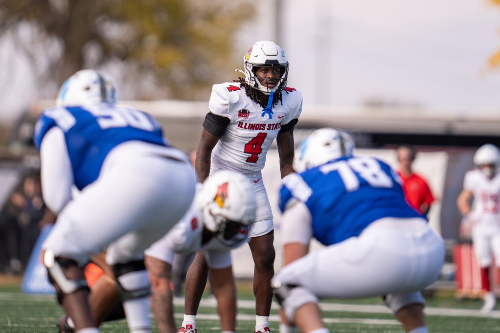 Smiles can deceive: Illinois State safety Brown delights in delivering hits